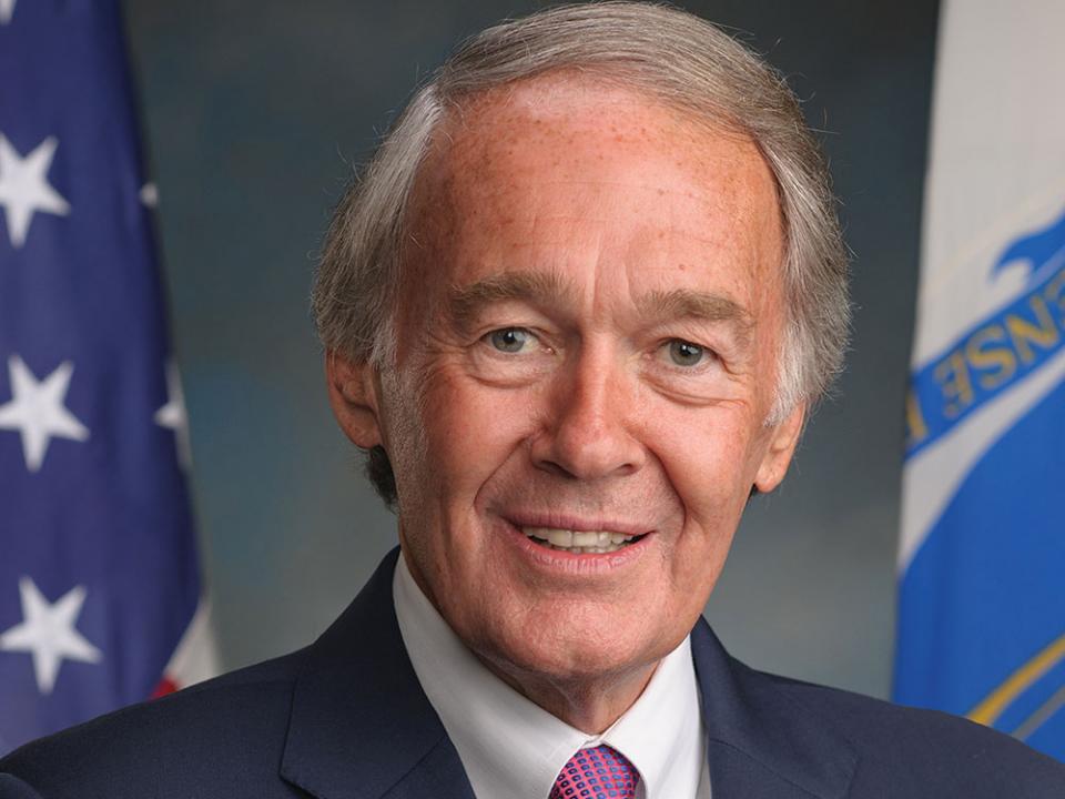 Senator Ed Markey. Public domain photo, via Wikimedia Commons.