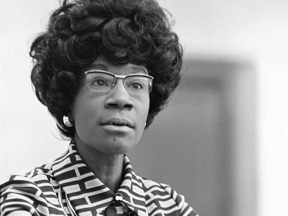 Shirley Chisholm. Photo by Adam Cuerden, public domain.